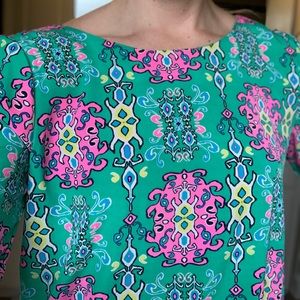 Peach Love spring 3/4 swing top